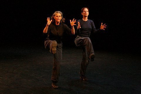 Photo of Lynn Hess and Louise Runyon in Blue Steel