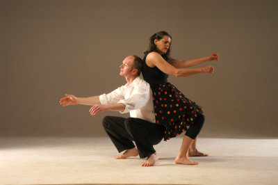 Louise Runyon and D. Patton White in In Conjunction: Awkward Grace