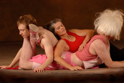 Louise Runyon, D. Patton White and Brooks Emmanuel in Flesh and Bone